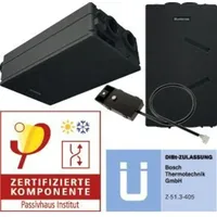 Buderus Logavent HRV156-100 K BS Or Kompaktlüftungsgerät mit Wrg