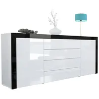 Vladon Sideboard La Paz V1 (Kommode, mit 2 Türen