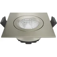 Sigor Einbauleuchte 6W 3000K eckig stahl