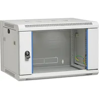 EFB-Elektronik EFB 691709FGR.2 19” Wandgehäuse Flat Pack 9HE, Tiefe