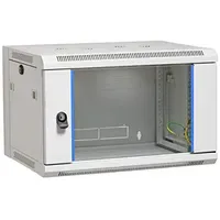 EFB-Elektronik EFB 691709FGR.2 19" Wandgehäuse Flat Pack 9HE, Tiefe