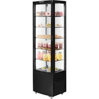 Vevor Kühlvitrine Kühlschrankvitrine Gebäckvitrine Bäckereivitrine 278 L, 5-stufiger kommerzieller