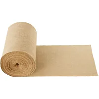 Vevor Jute Stoff, Sackleinen-Stoffrolle, 50x50 hochdichte breite natürliche Sackleinen-Stoffrollen,