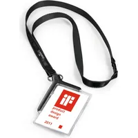 Durable Ausweishalter mit Textilband transparent 10 St.