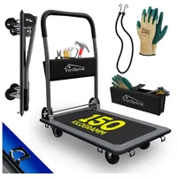 Tronitechnik TroniTechnik® Transportwagen Plattformwagen klappbar, 150 kg Tragkraft mit