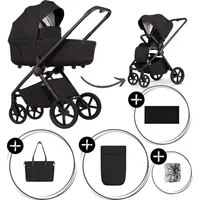 Venicci Claro 2in1 Kombikinderwagen, Venicci: Noir