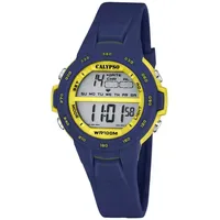 Calypso K5850/5 36 mm Kunststoff blau/gelb Digitalarmbanduhr