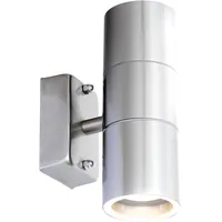 GLOBO LED Wand Lampe Außen Bereich Edelstahl Terrassen Glas