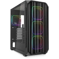 Sharkoon AK5M RGB Black ATX PC-Gehäuse
