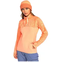 Roxy Sayna Sweatshirt Roxygram Tonal Peach Pink L