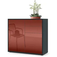 Vladon Kommode Ben V1 (Kommode, mit 2 Türen und