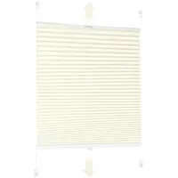Sekey Plissee Klemmfix ohne Bohren 45x130cm Faltrollo Plisseerollo Jalousie