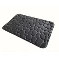 ADOB Badematte Premium Dunkelgrau 50 x 80 cm