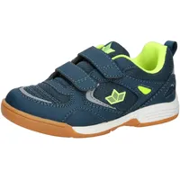 LICO Siro V Hallenturnschuhe, Petrol/Lemon, 33 EU