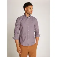 Tommy Hilfiger Flex Gingham Langarmhemd Regatta Red / Multi