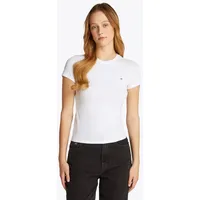 Tommy Hilfiger Tommy Jeans Damen T-Shirt Kurzarm Slim Rundhalsausschnitt,