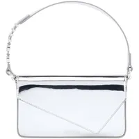 Hugo Mel Clutch Silver