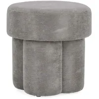 BIZZOTTO Hocker Glenda aus Stoff, Grau