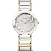 BERING Damen Uhr Armbanduhr Slim Ceramic - 11435-758 Edelstahl