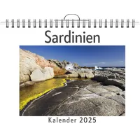 FlipFlop Sardinien - (Wandkalender 2025, Kalender DIN A4 quer,