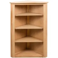 VidaXL Eckregal 59x36x100 cm Massivholz Eiche