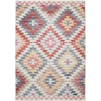 Benuta Vintage-Teppich, Mehrfarbig, Beige, Kunststoff, Vintage, Rechteckig, 200x300 cm
