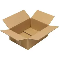 TransPak Transpak, - Faltkarton 1-wellig, Höhenrillung Maße 230x170x80mm Qualität