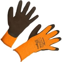 Kerbl 297385 PowerGrab Thermo Strickhandschuh Latex mit Acrylfutter Größe: