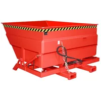 Bauer Südlohn Kippbehälter BKC-H 300, lackiert, Feuerrot