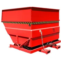 Bauer Südlohn Kippbehälter BKC-H 500, lackiert, Feuerrot