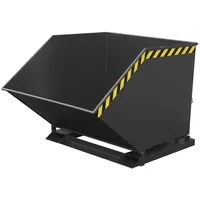Bauer Südlohn Späne-Kippmulde SKK 1000, lackiert, Schwarzgrau