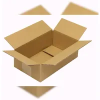 TransPak Wellpapp-Faltkarton 1-wellig, 240x140x75mm, Qual. 1.20B, braun, Fefco 0201,