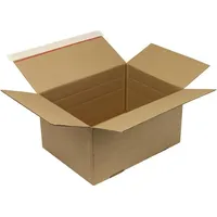 TransPak Transpak, - Automatikkarton 1-wellig Automatikboden A4, braun