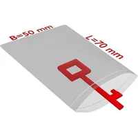 TransPak Transpak, Druckverschlussbeutel Maße 50x70mm Stärke 50μ PE transparent