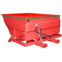 Bauer Südlohn Kippbehälter BKC-H 200, lackiert, Feuerrot