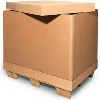 TransPak Palettenring 2-wellig Maße 1205x805x1200mm Qualtität 2.40bc braun Fefco