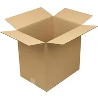 TransPak Wellpapp-Faltkarton 1-wellig, 390 x) 290 x 390 mm,