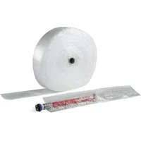 TransPak Luftpolsterschlauchfolie 3-lagig Breite 100mm L.50m S.60μ transparent Transpak,