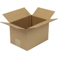 TransPak Wellpapp-Faltkarton 1-wellig, 220 x 160 x 150 mm,