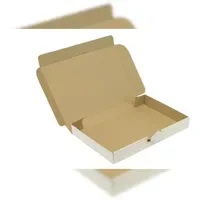 TransPak Klappschachtel 1-wellig, 338x230x42mm, C4, 1.2E, weiß, Steckverschluss, Versand