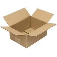 TransPak Wellpapp-Faltkarton 1-wellig, 220 x 160 x 100 mm,