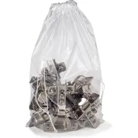 TransPak Kordelzugbeutel, 155 x 210 mm (B x L),