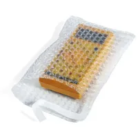 TransPak Luftpolsterbeutel, 300x400+50mm, 70μ, SK-Verschlusslasche, Noppen auf Außenseite,