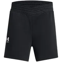 Under Armour Rival Terry Crossover Shorts Mädchen 001 black/white