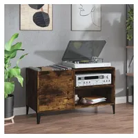 VidaXL Plattenschrank Räuchereiche 84,5x38x48 cm Holzwerkstoff