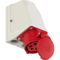 PCE 915-6 CEE-Wandsteckdose durchschleifbar