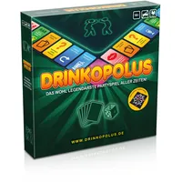 Gomazing Brettspiel - Drinkopolus Partyspiel für Erwachsene inkl. Spiel