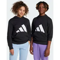 Adidas Essentials Kids Hoodie Black / White 140    