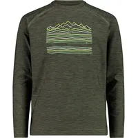 CMP 33n2234 Langarm-t-shirt - Olive Mel. - 12 Jahre