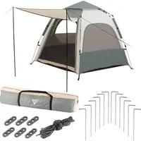 STAHLWERK Campingzelt Z-273 ST 273 x 273 cm selbstaufbauendes